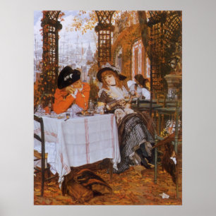 Póster Un almuerzo (Le Dejeuner) por James Tissot