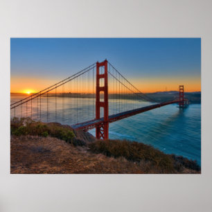 Póster Un amanecer absolutamente impresionante