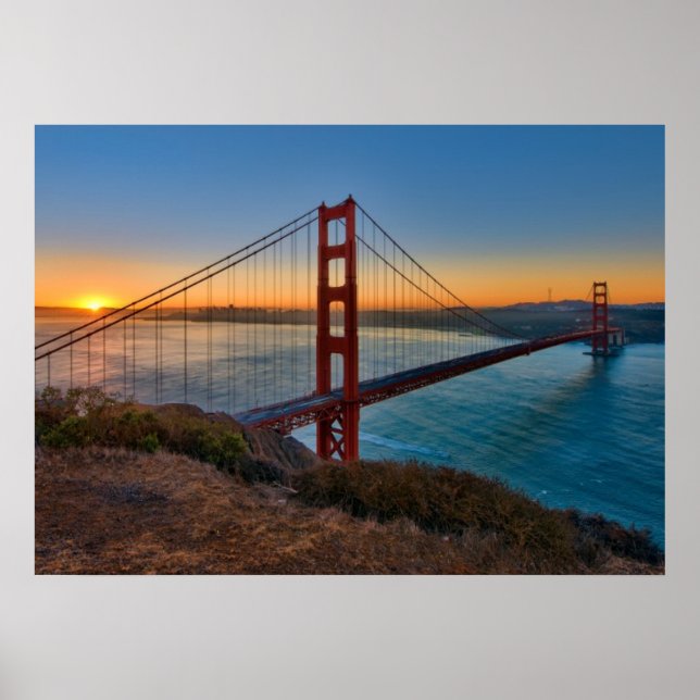 Póster Un amanecer absolutamente impresionante (Frente)
