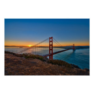 Póster Un amanecer absolutamente impresionante