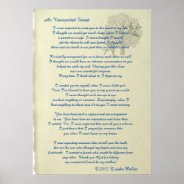 Póster Un amigo inesperado ©2012 Trinka Polite (poster)