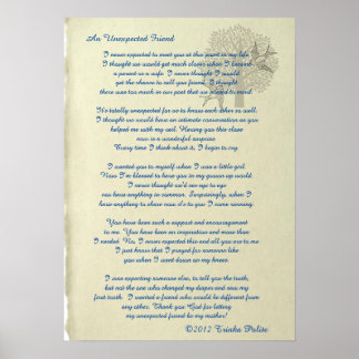 Póster Un amigo inesperado ©2012 Trinka Polite (poster)