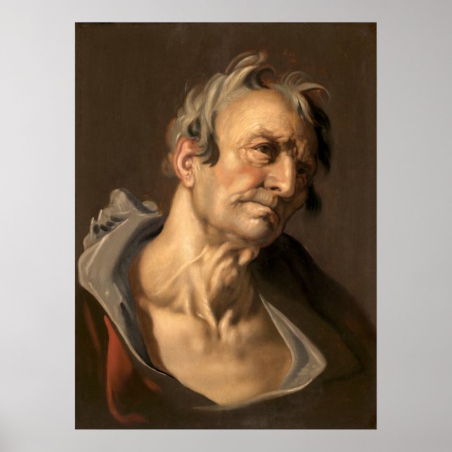 Póster Un anciano - Abraham Bloemaert Poster Bella Artes (Frente)