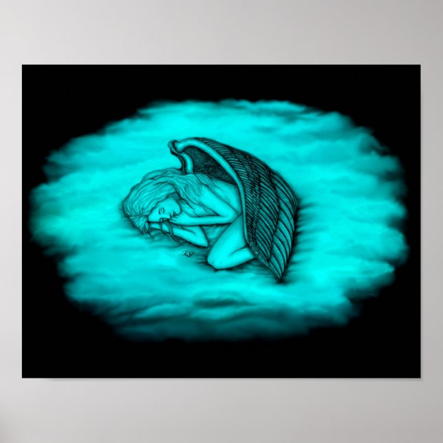 Póster Un ángel dormido (Frente)