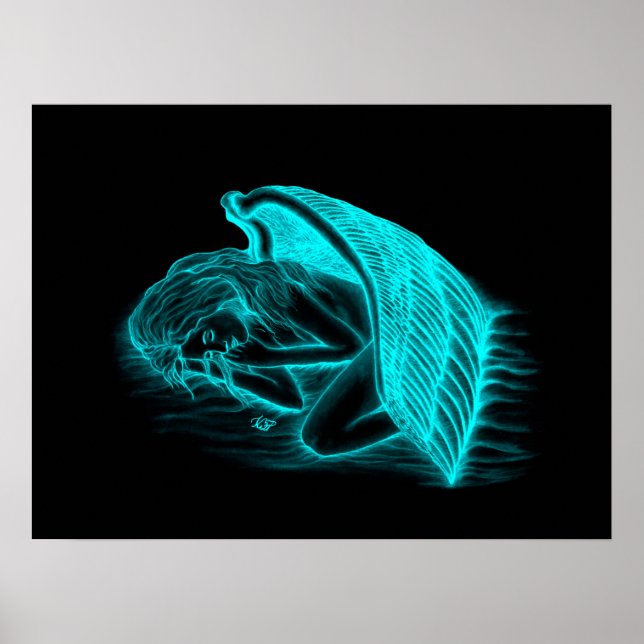 Póster Un ángel dormido (Frente)