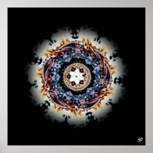 Póster Un anillo de fuego