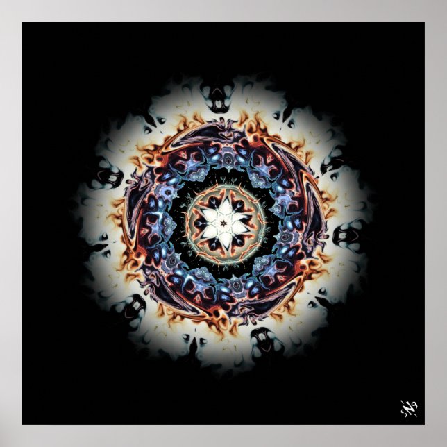 Póster Un anillo de fuego (Frente)