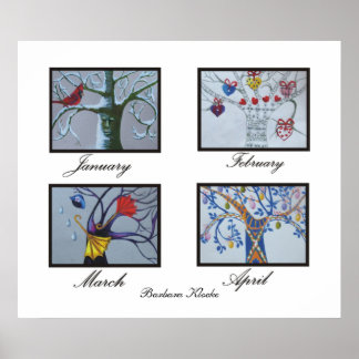 Póster Un árbol al mes