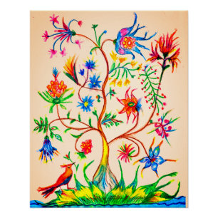 Póster Un árbol de la vida