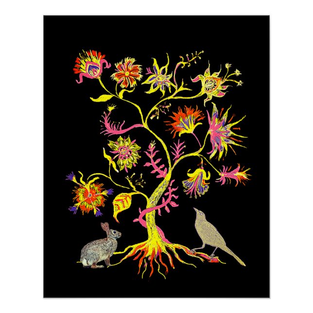 Póster Un árbol de la vida (Anverso)