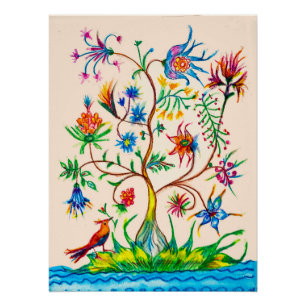 Póster Un árbol de la vida