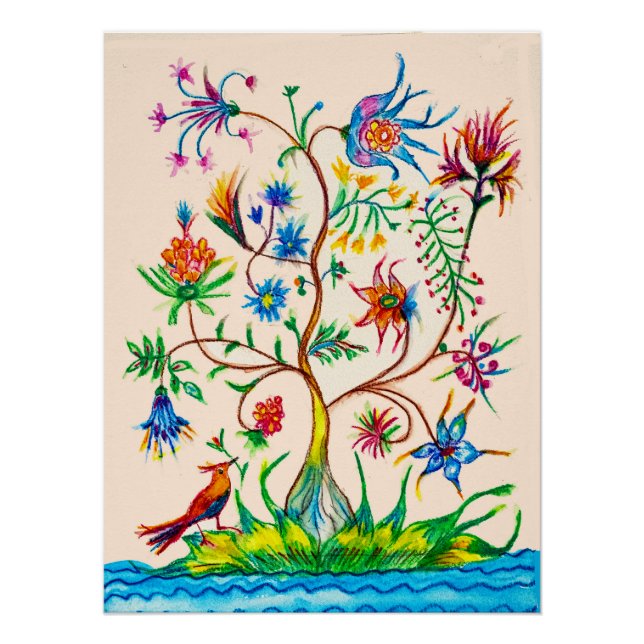 Póster Un árbol de la vida (Anverso)