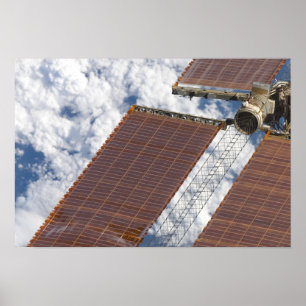 Póster Un arreglo solar reparado