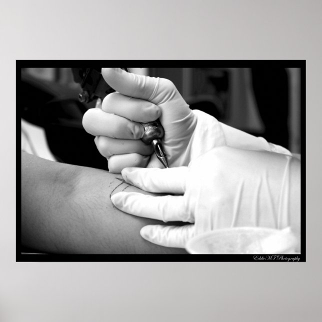 Póster Un Artista En El Trabajo (Frente)