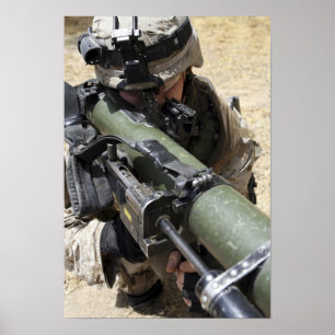 Póster Un assaultman