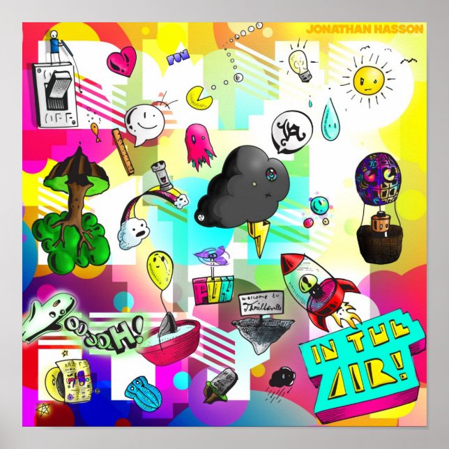 Póster Un Asunto Un Poco Aleatorio (Frente)