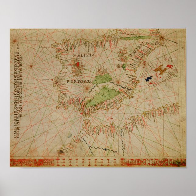 Póster Un atlas náutico (Frente)