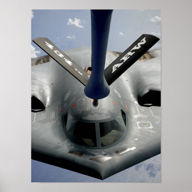 Póster Un avión espiritual B-2 en posición (Frente)