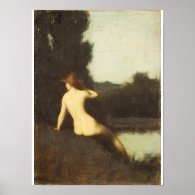 Póster Un bañista (Frente)