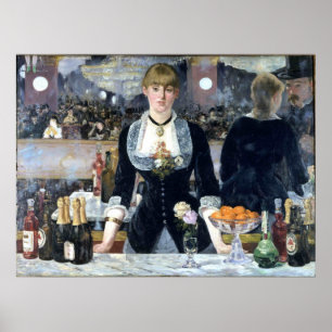 Póster Un Bar En El Folies Bergere