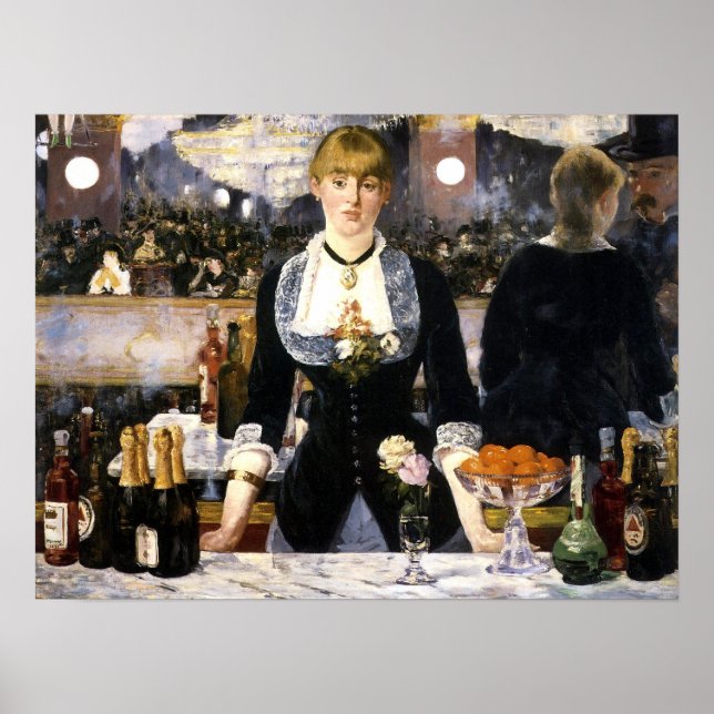 Póster Un bar en el Folies-Bergere (Frente)