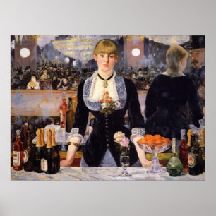 Póster Un bar en Folies-Bergère