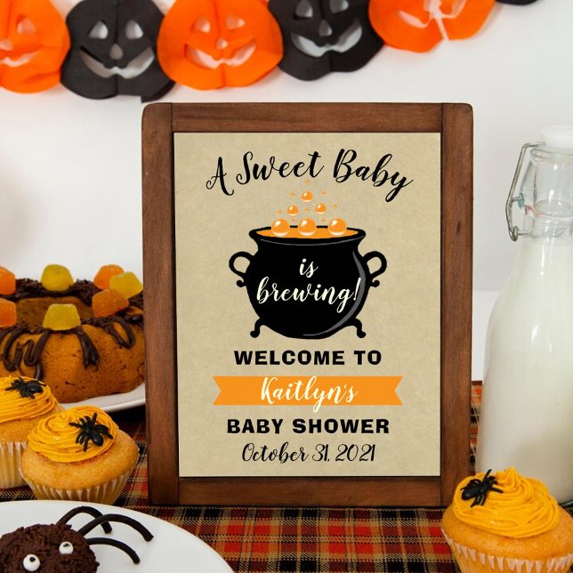 Póster Un bebé dulce está preparando Baby Shower de Hallo (Subido por el creador)