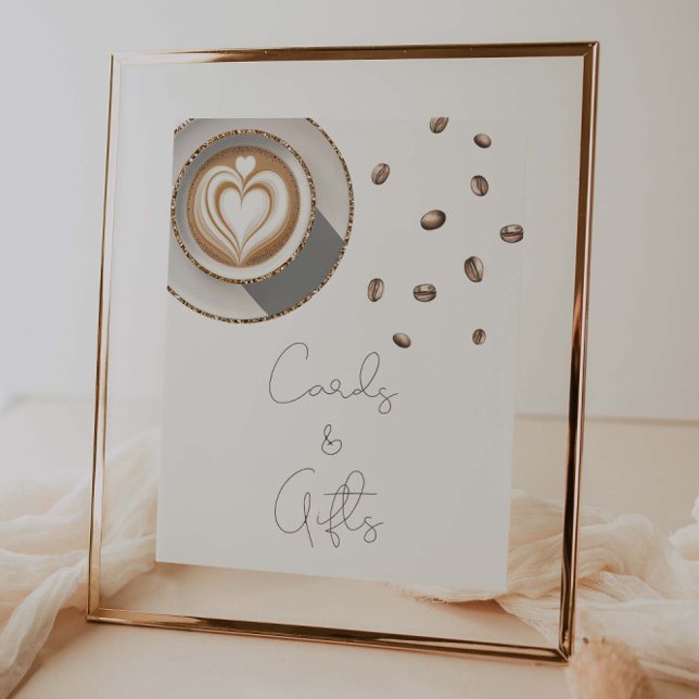 Póster Un bebé está preparando café Baby Shower Cards&Gif (Subido por el creador)