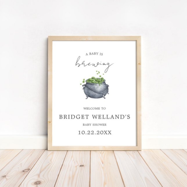 Póster Un bebé está preparando Halloween | POSTER (Available for print and instant digital download!)