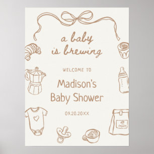 Póster Un bebé está preparando la bienvenida de Baby Show