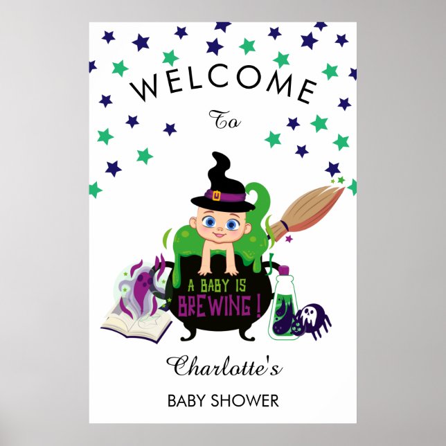 Póster Un bebé está preparando la bienvenida de Baby Show (Frente)