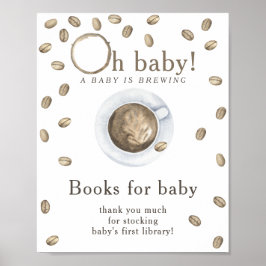 Póster Un bebé está preparando Libros para bebé