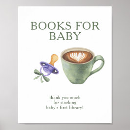 Póster Un bebé está preparando Libros para bebé