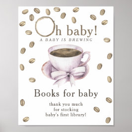 Póster Un bebé está preparando Libros para bebé
