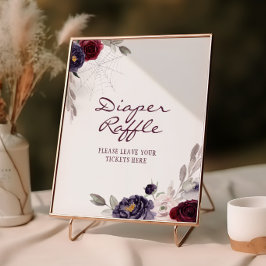 Póster Un bebé está preparando pañales de Halloween