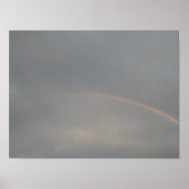 Póster Un bello arcoiris