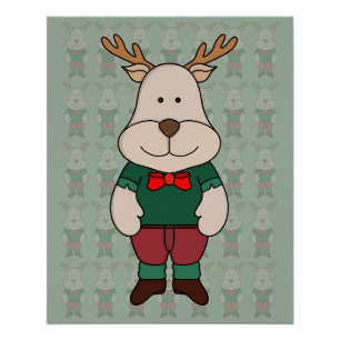 Póster Un bonito ciervo