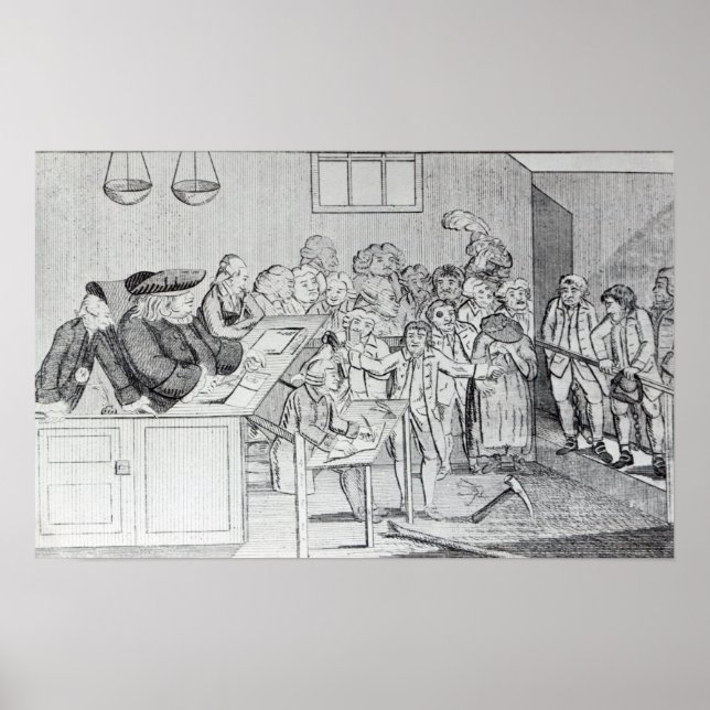 Póster Un bono y un juicio (Frente)