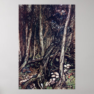 Póster Un bosque temible 1848