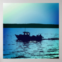 Un bote de pesca en Puget Sound