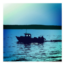 Un bote de pesca en Puget Sound