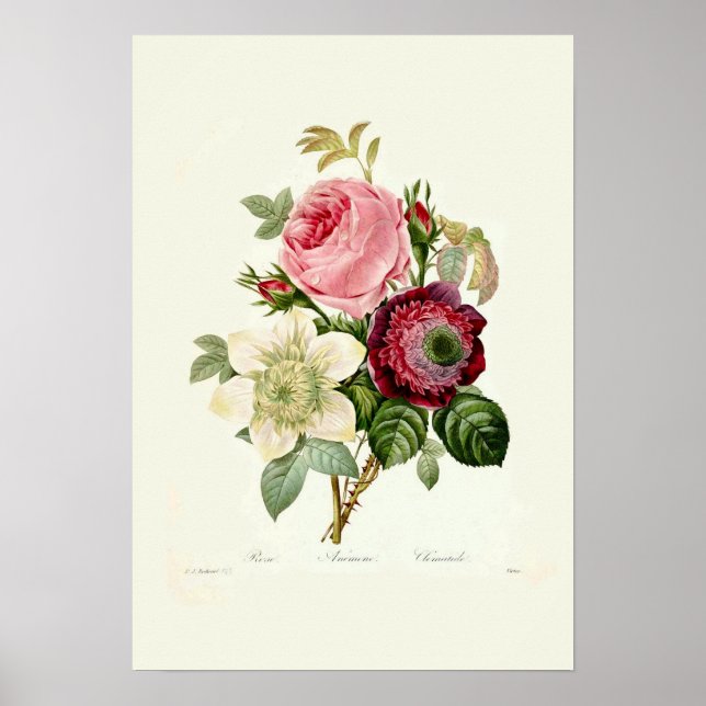 Póster Un Bouquet De Flores (Frente)