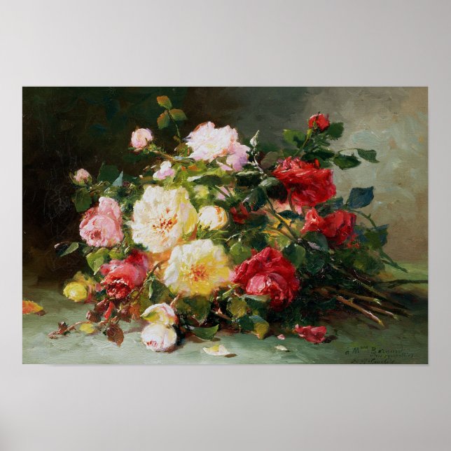 Póster Un Bouquet de Rosas (Frente)