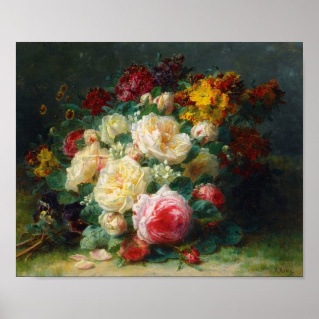Póster Un Bouquet De Rosas De Basura (Frente)