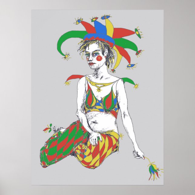 Póster Un bromista (Frente)
