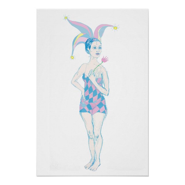 Póster Un bufón (Anverso)