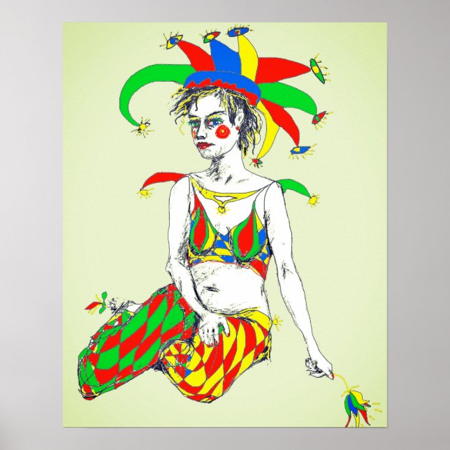 Póster Un bufón (Frente)