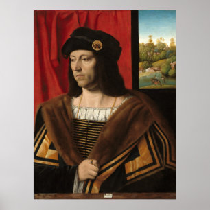 Póster Un Caballero - Poster Bella Artes de Bartolomeo Ve