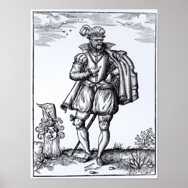 Póster Un Caballero Tudor (Frente)