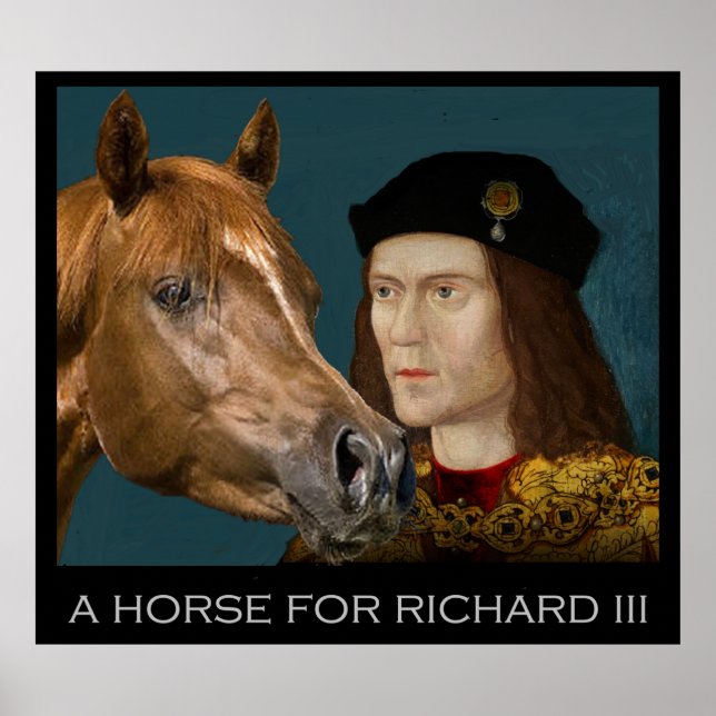 Póster Un caballo para Richard III (Frente)